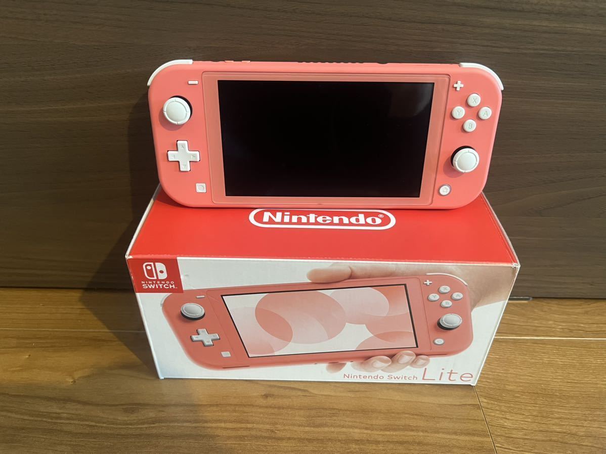 Nintendo Switch Lite コーラル ジャンク 故障品
