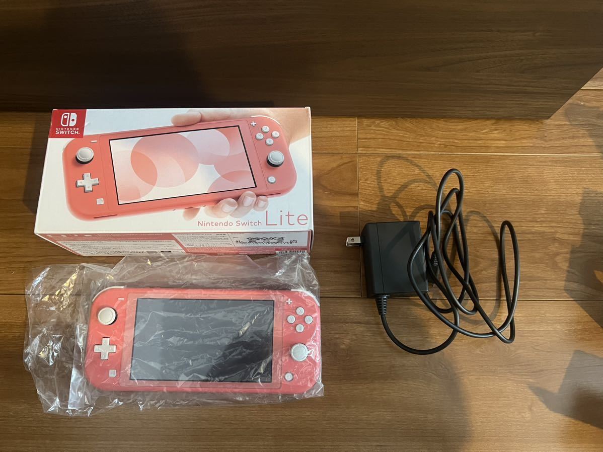 Nintendo Switch Lite コーラル 動作確認済み ジャンク 動作○、傷あり】Nintendo Switch Lite コーラル ジャンク Nintendo