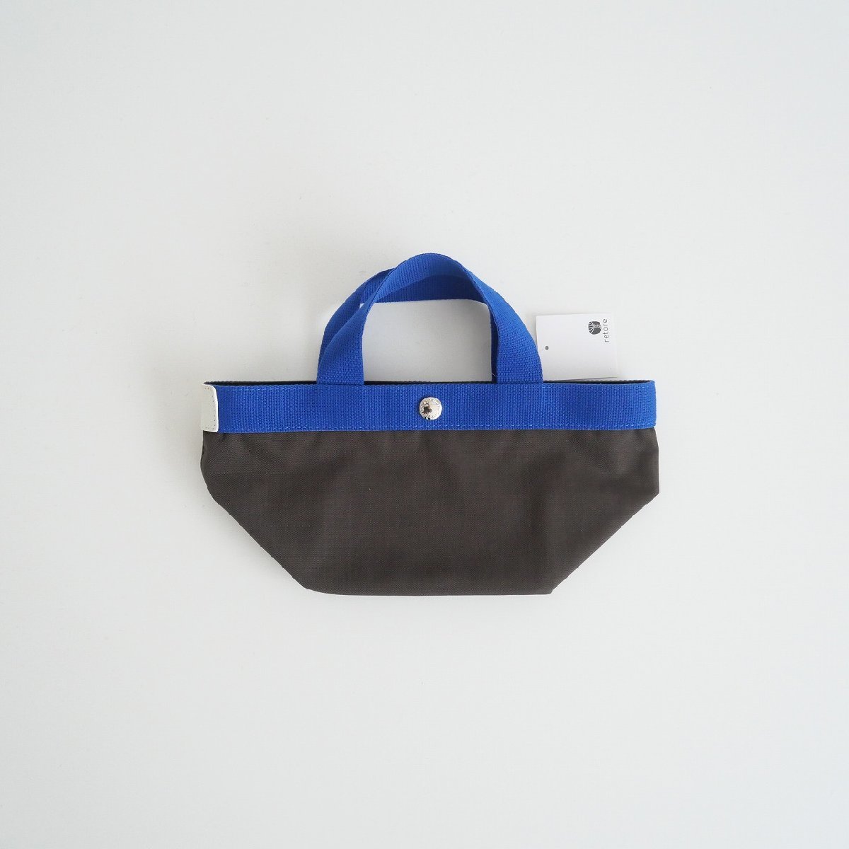 2021 / Herve Chapelier エルベシャプリエ / 701CB 舟型トートS モカ×アンディゴ×ブラン バッグ / 701CB / 2301-0858