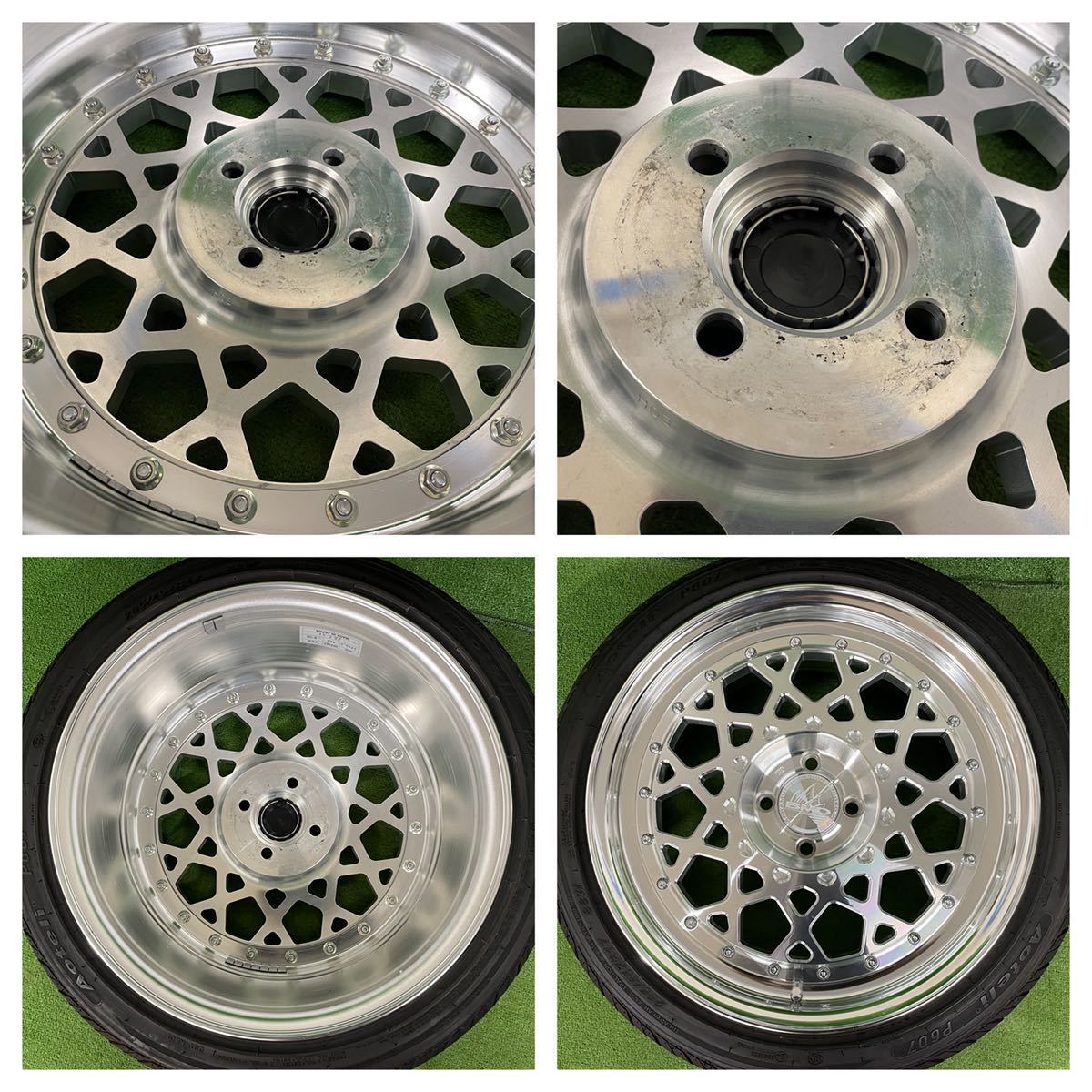 ☆BARRAMUNDI DESIGN FORGED バラマンディ 鍛造 17インチ17×7.5J +34 