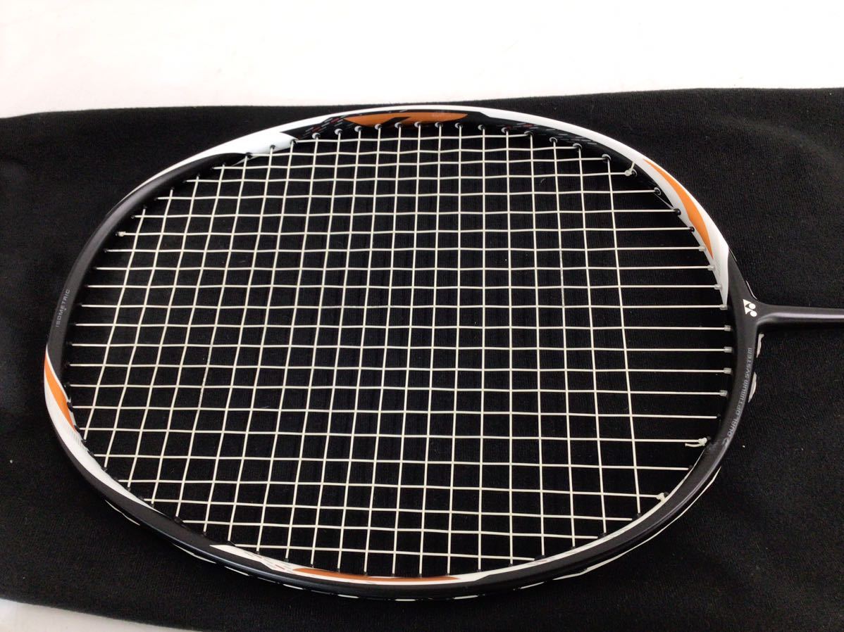 YONEXバドミントンラケット デュオラZストライク ジャンク品４本セット YONEXバドミントンラケット デュオラZストライク ジャンク品4本