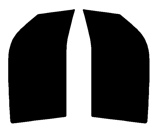 シャインゴースト AR86　運転席、助手席　ハイゼット　ジャンボS500P S510P　前期 カット済みフィルム