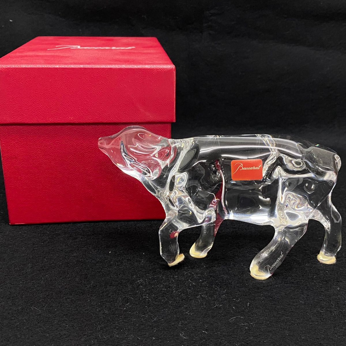 バカラ Baccarat 置物 クリスタル ユニセックス 中古 | (バカラ 