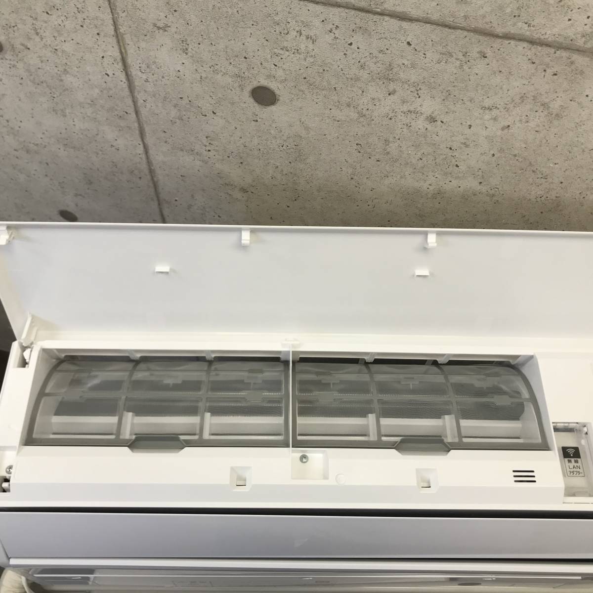 直接引取可 21年製 エアコン 富士通 ノクリア AS-C40K-W 主に14畳用