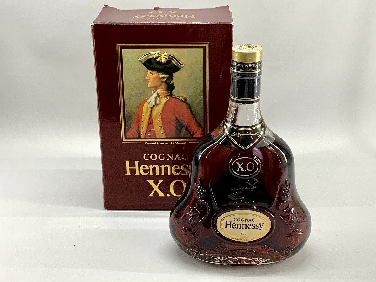 古酒☆ヘネシー XO 古酒 Hennessy ヘネシー ☆古酒1円～ 箱付/