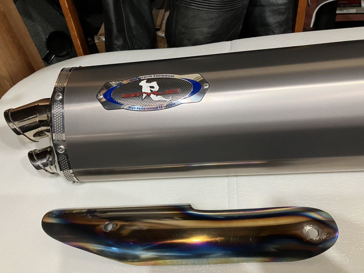 R-Style チタン スリップオンマフラー 希少美品 bmw r1200r/rs r1250r 