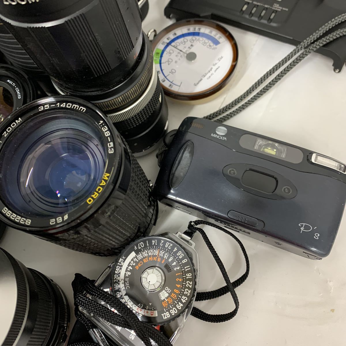 ジャンク品 カメラレンズ カメラボディまとめて 他 Canon MINOLTA