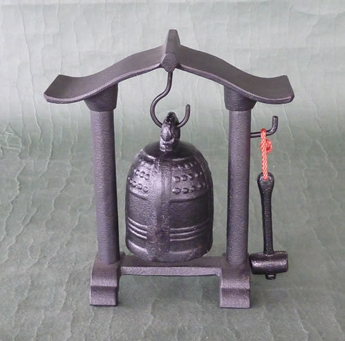 鋳鉄製 鐘楼 鐘つき堂 置物 オブジェ 鐘楼／鐘撞堂 中型置き物 美術品・アンティーク・コレクション 鋳鉄製