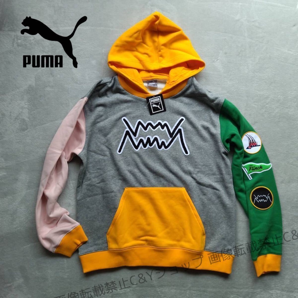 正規品，限定セール US M 日本サイズL相当 正規品 PUMA プーマ COMBINE コンバイン パーカー フーディ ジャケット グレー スポーツウェア 532102-02(パーカー)｜売買されたオークション情報、yahooの商品情報をアーカイ パーカー