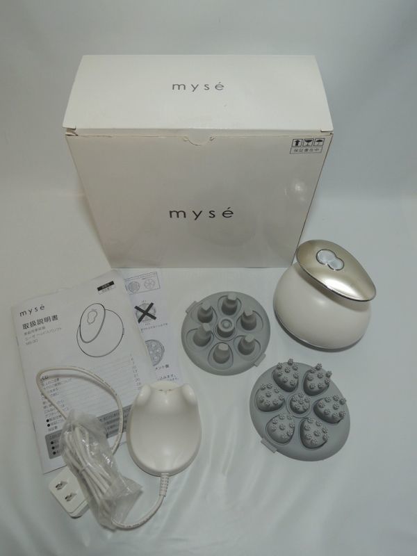 myse ミーゼ ヘッドスパリフト ゴールド MS-30 ヤーマン YA-MAN 動作品 1～2回使用　0222
