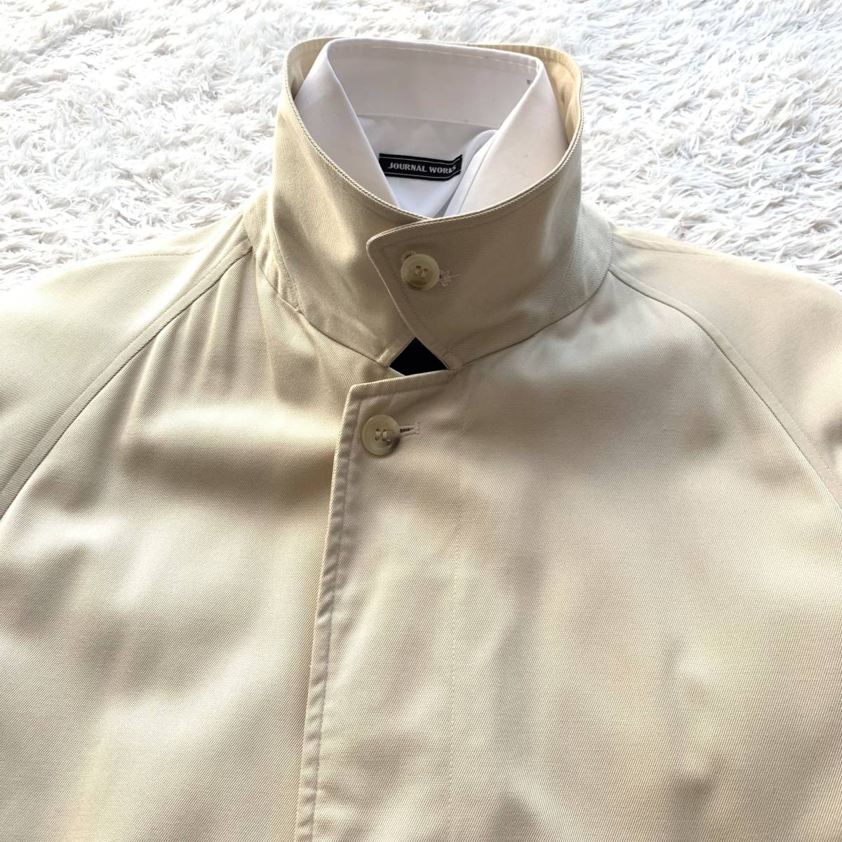 260-2◎定価20万以上！良品！L位！ バーバリー ノバチェック 比翼