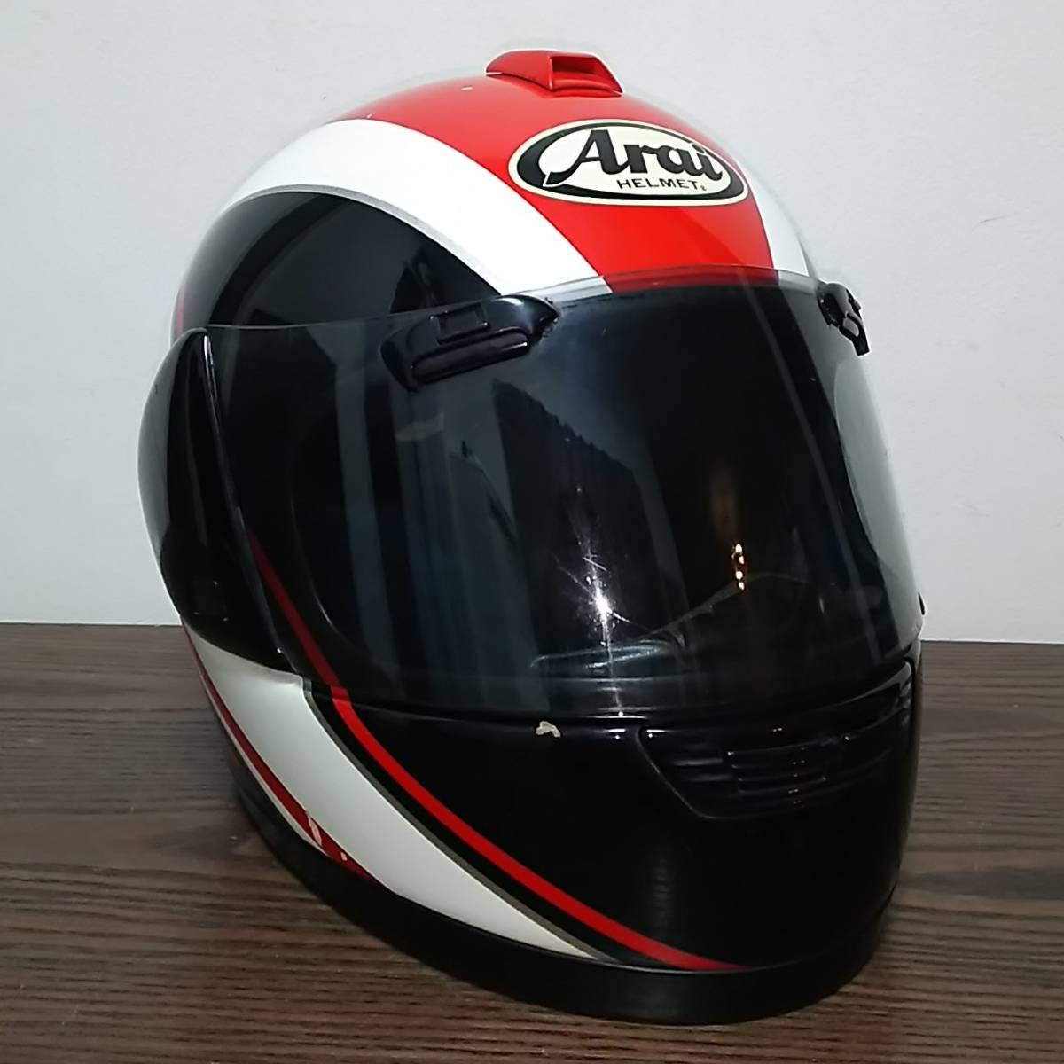 当時物 アライヘルメット Arai　ASTORO-RD　アストロ-RD　フルフェイス　バイクヘルメット　1989年製　59・60㎝　中古　レストアベース
