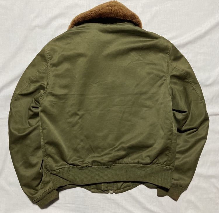 50s vintage B-15B フライトジャケット 実物 ma-1 実物50s special