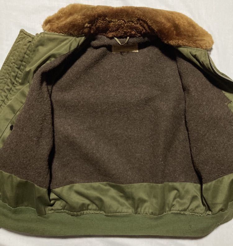 50s vintage B-15B フライトジャケット　実物　ma-1 USAF B-15B FLIGHT JACKET（'50/THE GARDNER CORPORATION） - 古着屋