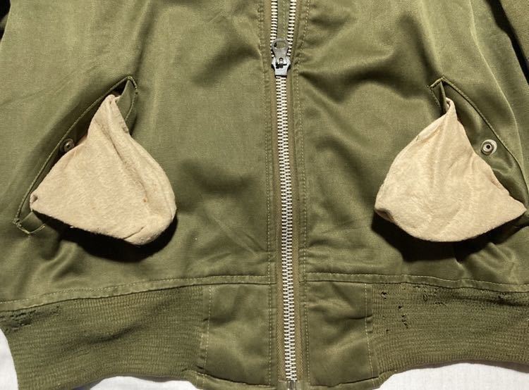 50s vintage B-15B フライトジャケット　実物　ma-1 USAF B-15B FLIGHT JACKET（'50/THE GARDNER CORPORATION） - 古着屋