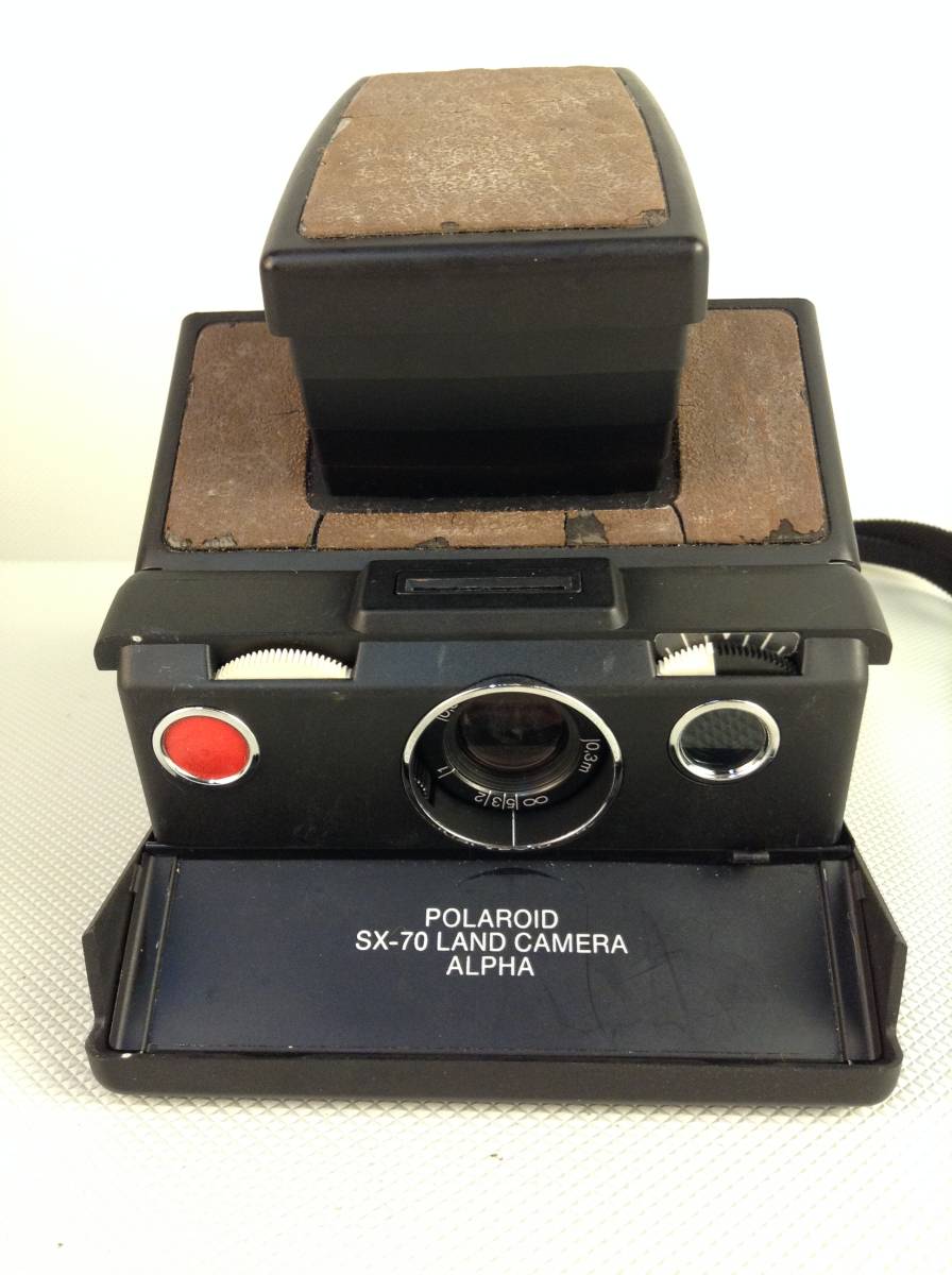 A5655☆ALPHA POLAROID SX-70 LAND CAMERA ポラロイド カメラ