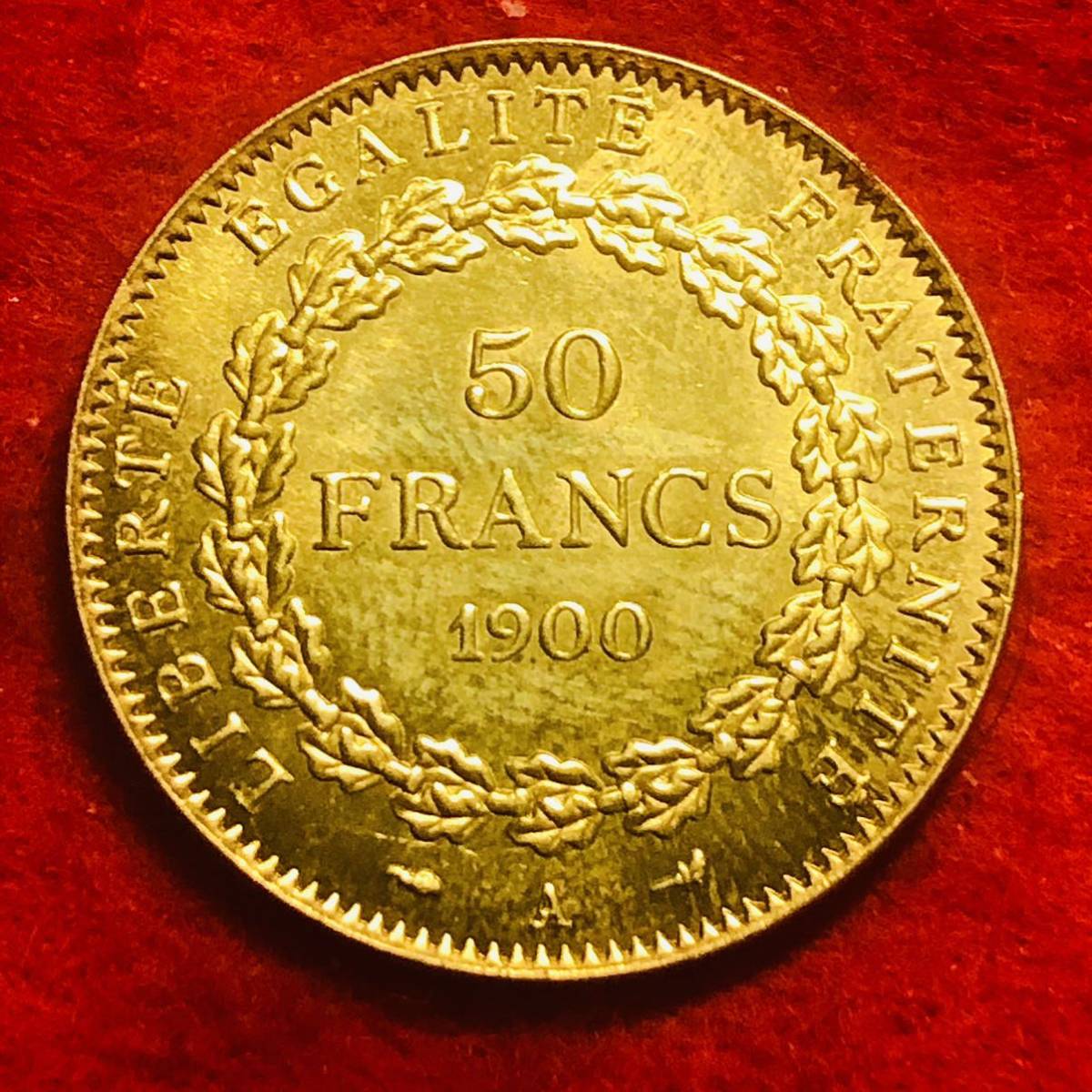 JCC | ジャパンコインキャビネット ⁄ SOLDフランス 1979年 50 金貨 フランス 1900年 50