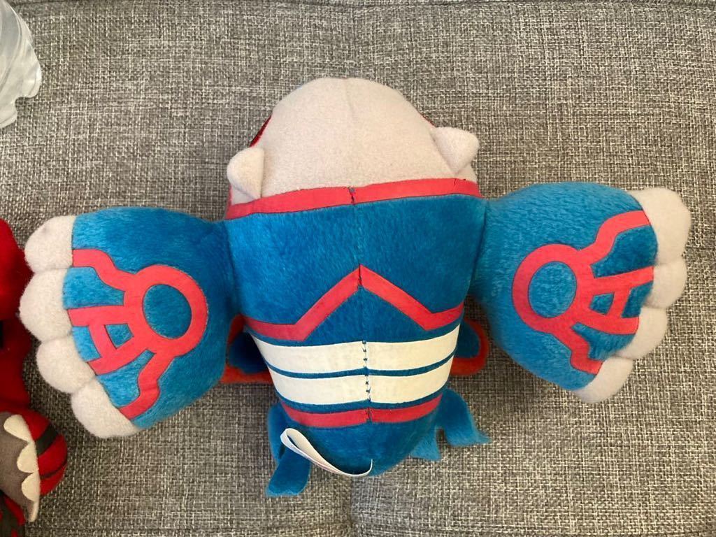 ポケモンぬいぐるみ☆グラードン☆カイオーガ☆USED☆送料込☆伝説
