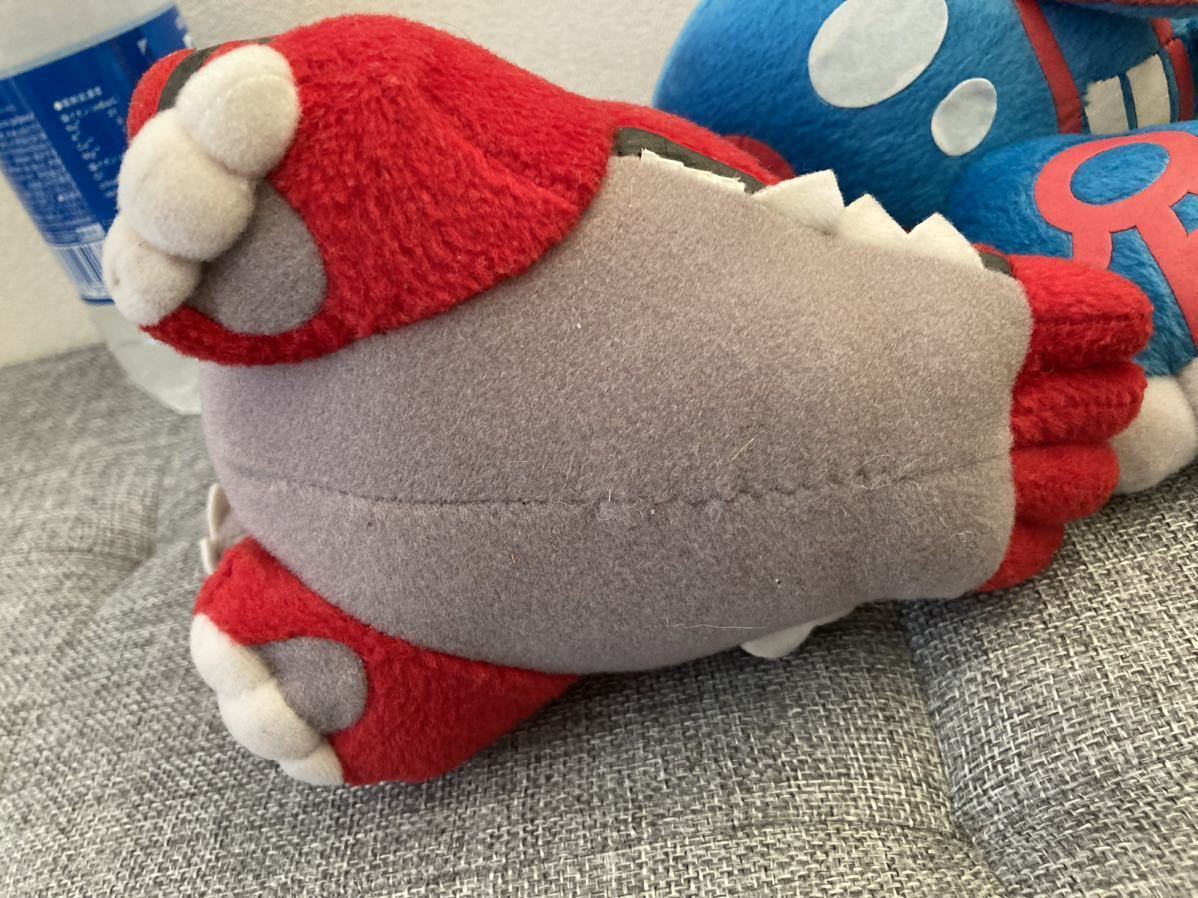 ポケモンぬいぐるみ☆グラードン☆カイオーガ☆USED☆送料込☆伝説