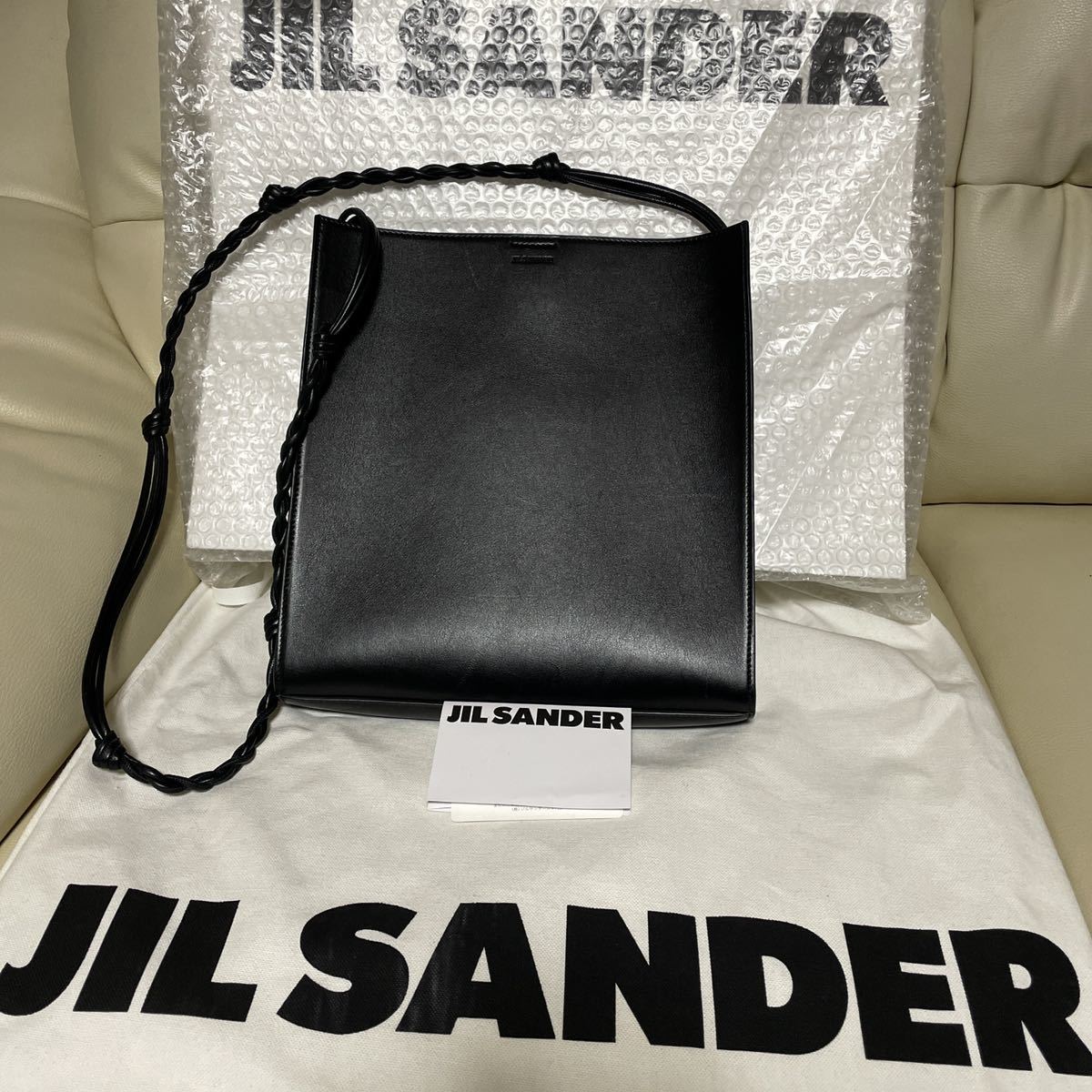 美品】JIL SANDER ジルサンダー タングル ミディアム ショルダーバッグ 