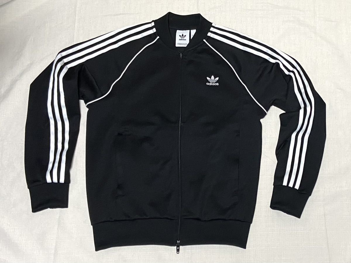美品 adidas オリジナルス ATP ビンテージ復刻 黒 白 ジャージ 