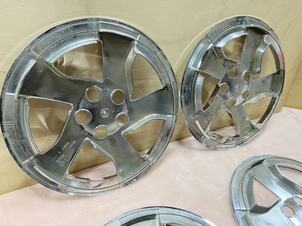 トヨタ プリウス 15インチ メッキ ホイールカバー クローム 純正