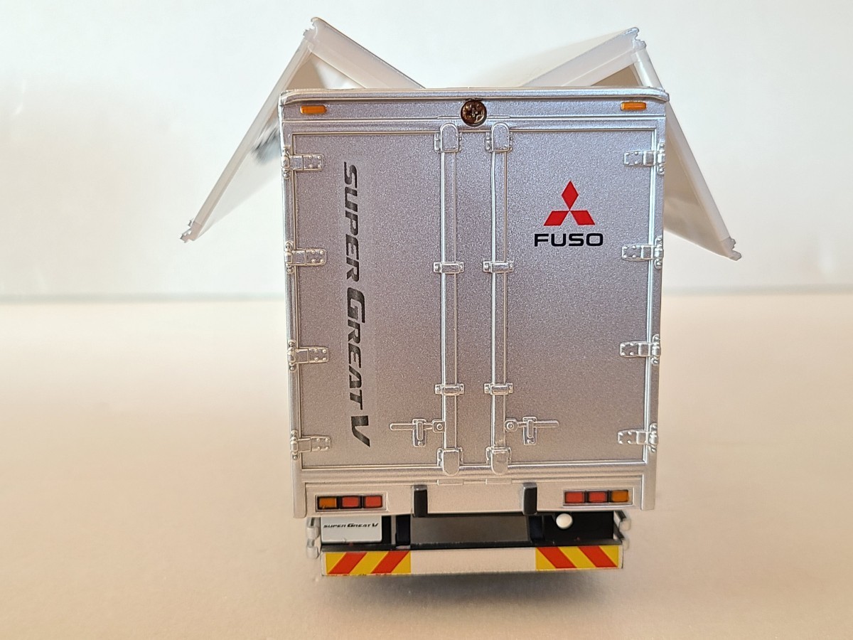 三菱 スーパーグレートV 1/43 トラック ミニカー 完成品 非売品 限定 