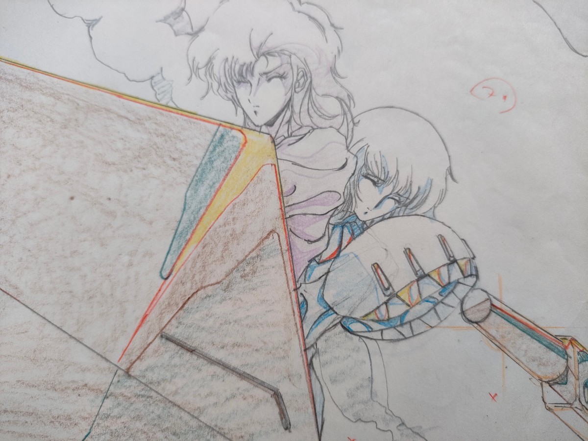 短時間大幅値下　ファイブスター物語　ラキシス　直筆　原画　永野護　セル画　アニメ 劇場版 ファイブスター物語 ラキシス 直筆 原画 セット 直筆 永野 護