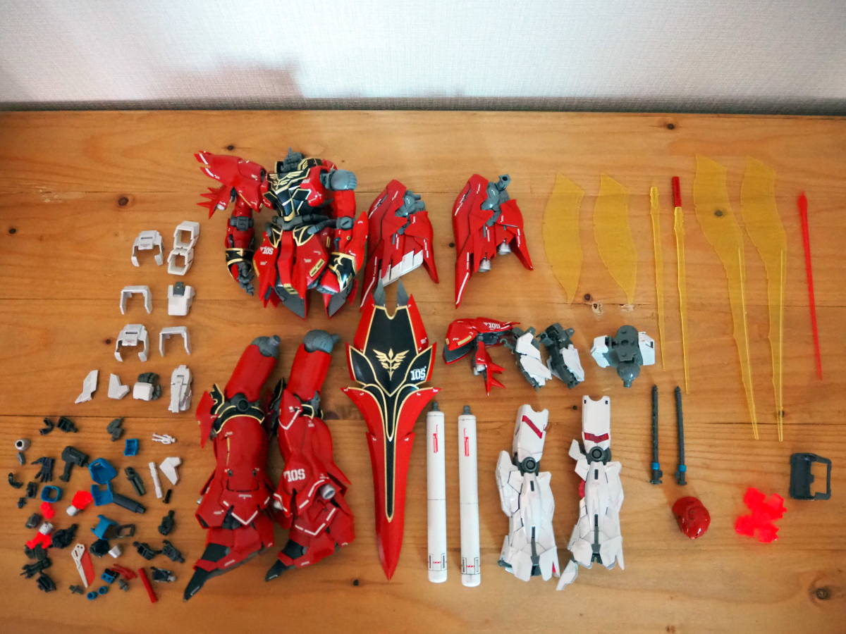 ガンプラ ジャンク まとめて/機動戦士ガンダムUC シナンジュ MG 1/100 