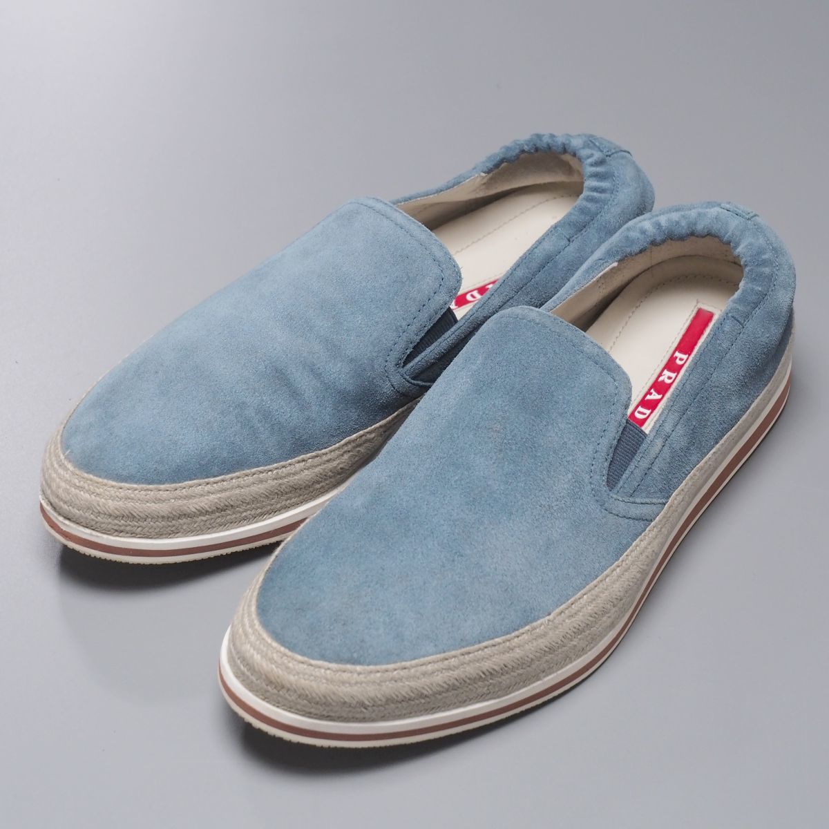 デニム スリッポン 聞けりゃ エスパドリーユ PRADA