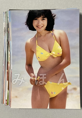 ◎ 岡田有希子【A】 昭和アイドル L判 写真 50枚セット(写真)｜売買