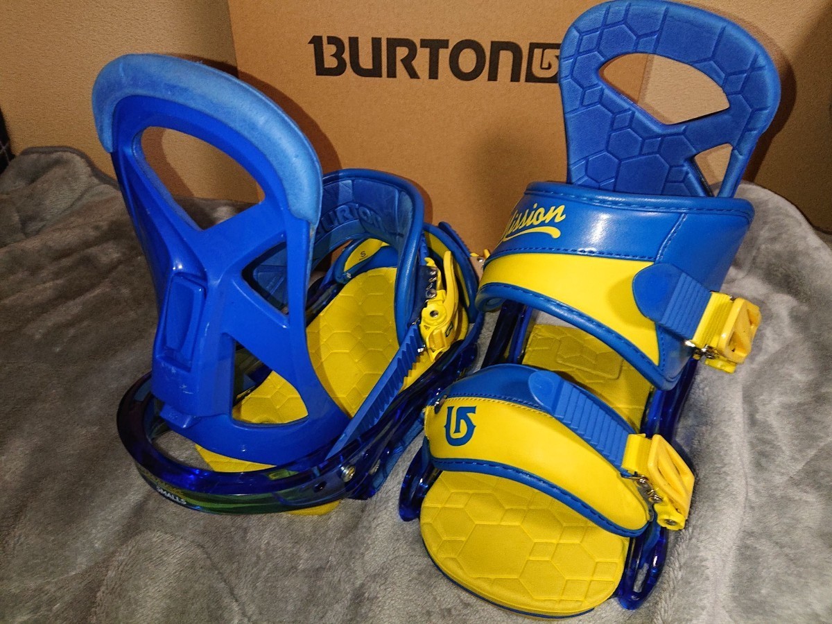 BURTON MISSION smalls★バートン ミッション スモール ブルー 青★Youth ユース 子供 ジュニア 小学生★Sサイズ