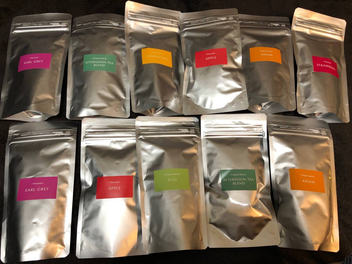 即決★紅茶ティーバッグ7種＋4種(11個）アフタヌーンティー Afternoon Tea ティールーム ニューイヤーズバッグ 福袋 2023