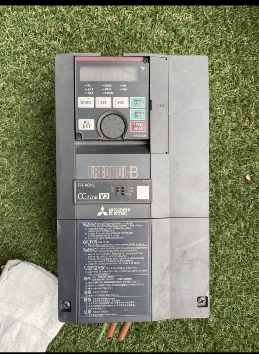 3B0003K 三菱電機 インバーター FR-B2200-2,2kW A800 保証付き  