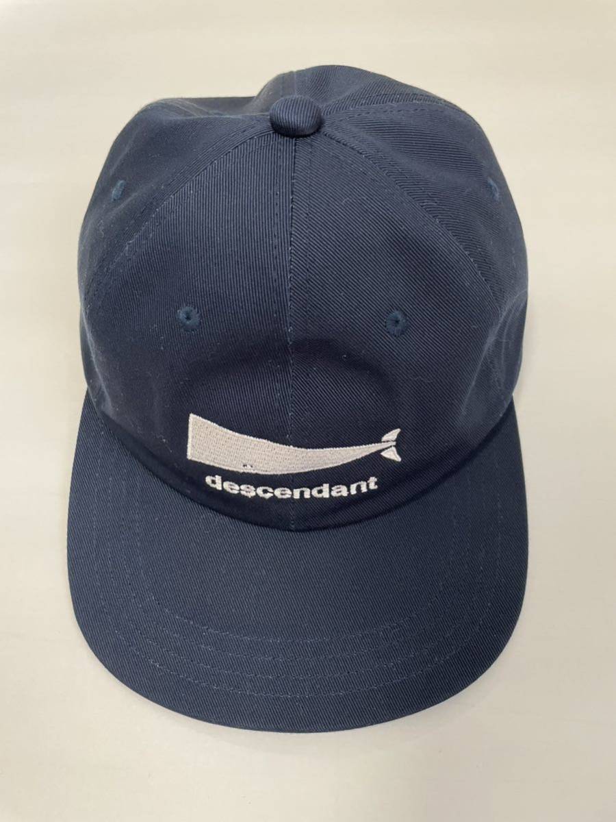 DESCENDANT 6パネルキャップ ダークネイビー DESCENDANT 6PANEL ディセンダントキャップ cap ネイビー サイズfree