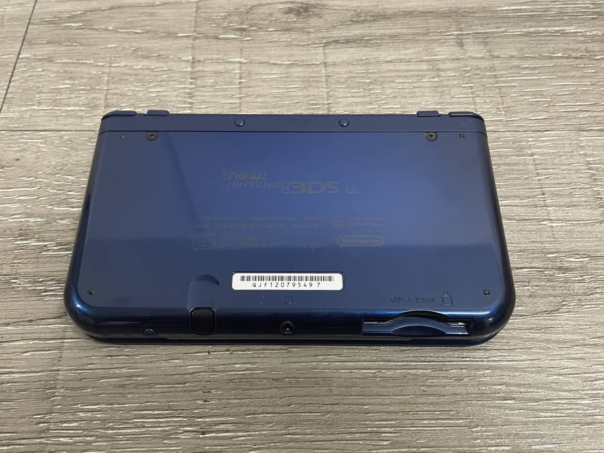New3DSLL Newニンテンドー3DS LL メタリックブルー 状態良好 本体  