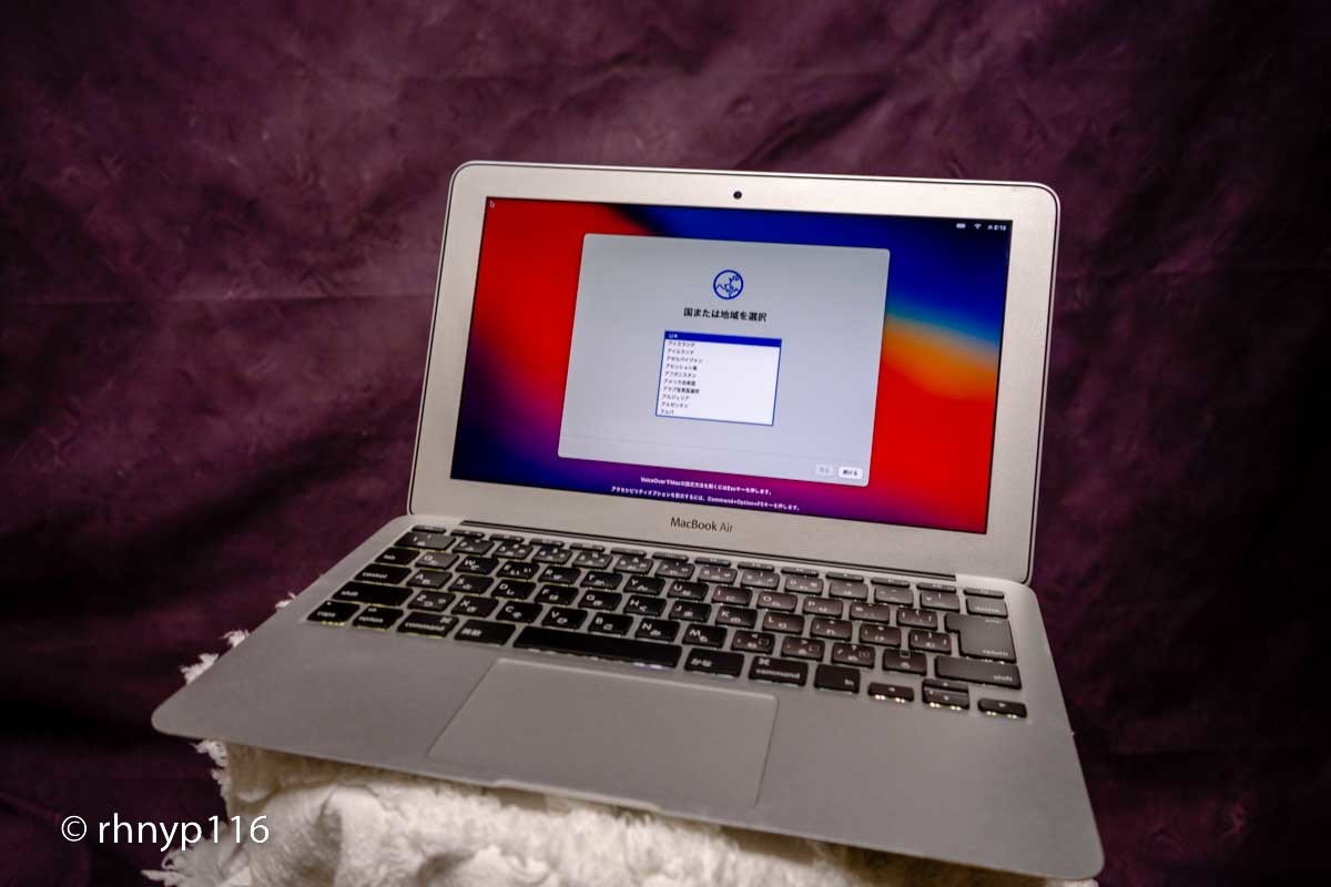 Apple MacBook Air（Early 2014）Core i5 1.4GHz 11.6インチ MacOS