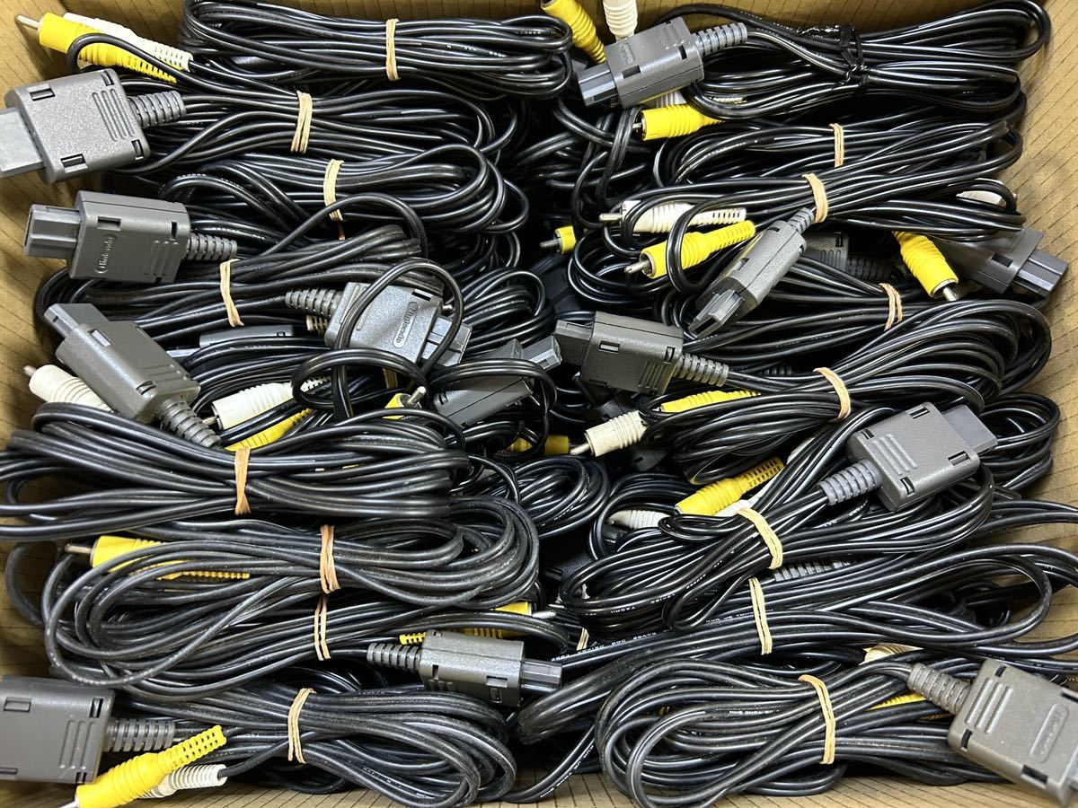 Nintendo/ニンテンドー スーパーファミコン用 純正モノラルAVケーブル