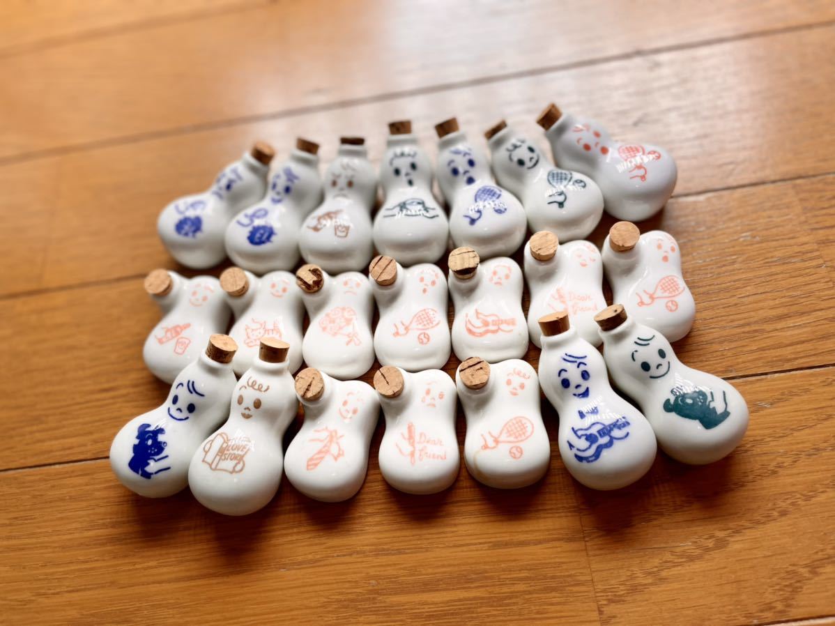 崎陽軒　ひょうちゃん　崎陽軒シュウマイ 醤油入れ 醤油差し 陶器 原田治　はらだおさむ　ビンテージ