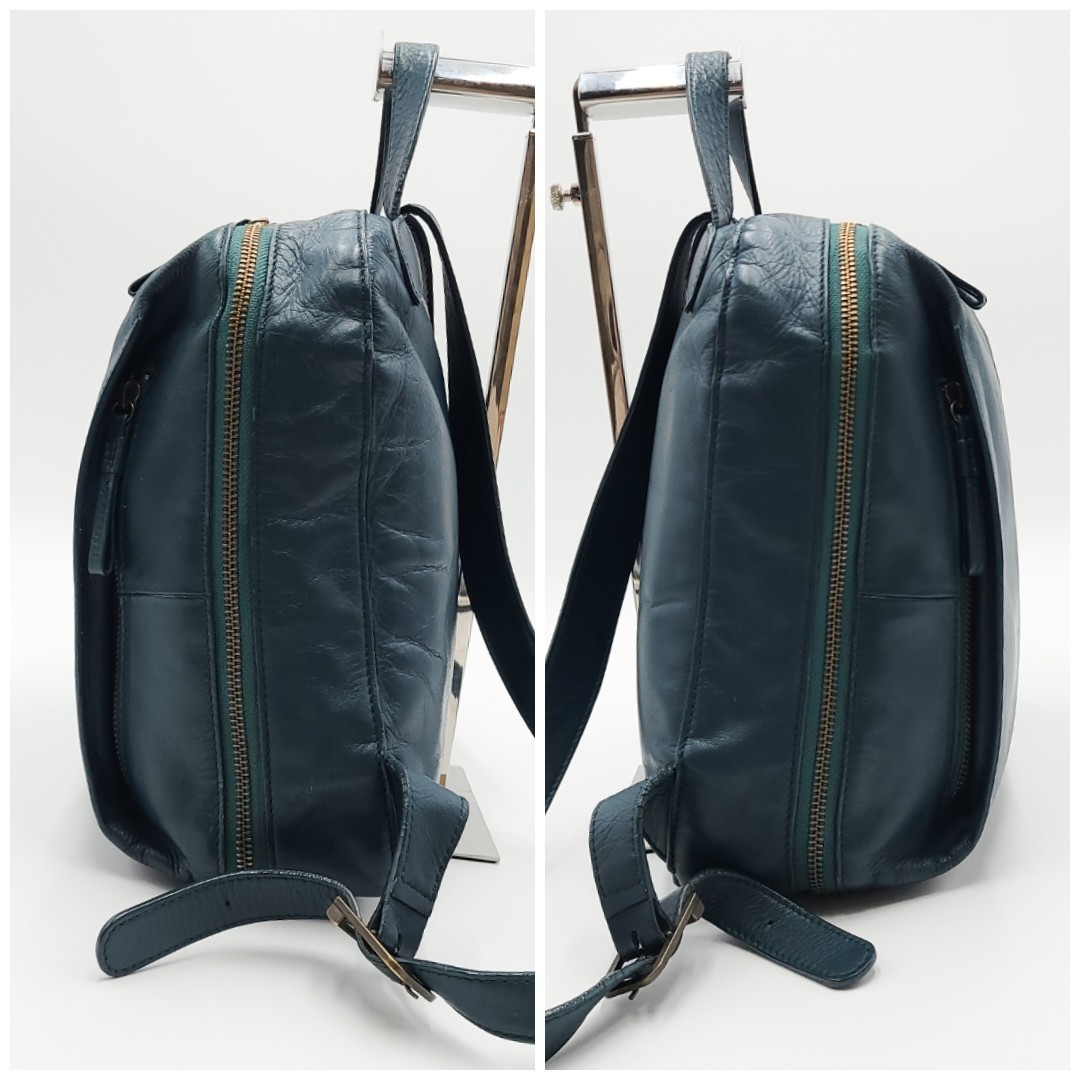 美品》MOTHERHOUSE リュック（マザーハウス】ふわっと柔らかな、三角  