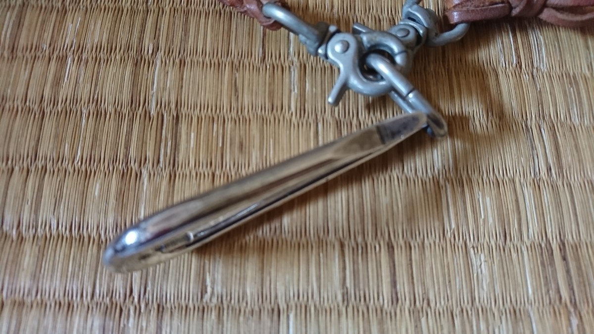 REDMOON レッドムーン シルバーフック ウォレットチェーン レザー