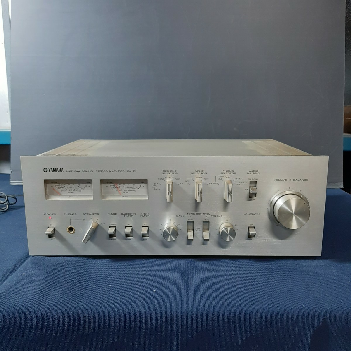 通電確認済み] YAMAHA ヤマハ CA-R1 プリメインアンプ アンプ 現状品