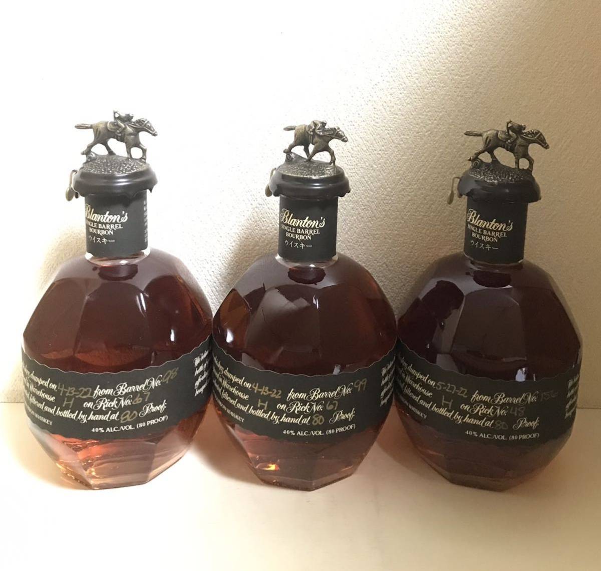 ブラントン ブラックBlanton's Bourbon 6本セット ブラントン ブラックBlanton's Bourbon 6本セット ブラントン