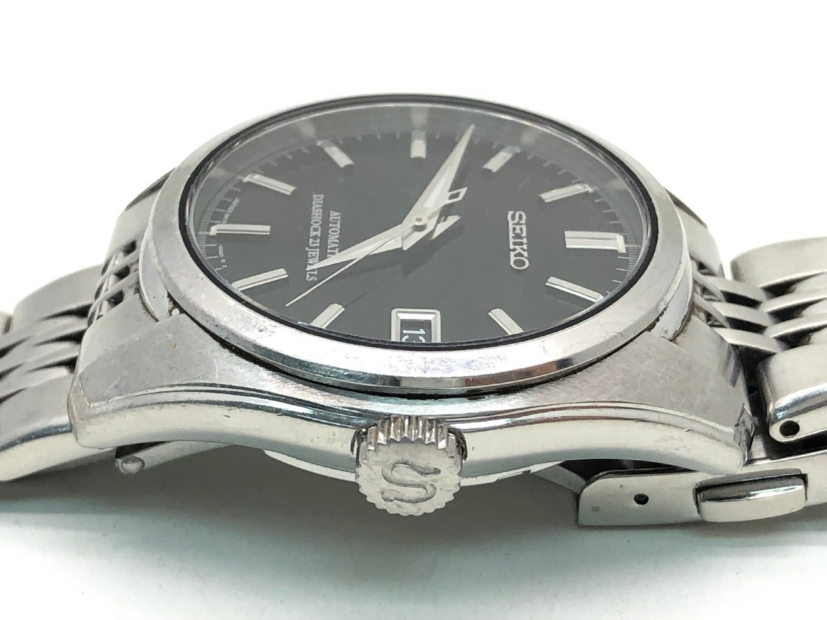 SEIKO 6R15-00A0 ダイヤショック 23石 裏スケ 自動巻き 腕時計 メンズ
