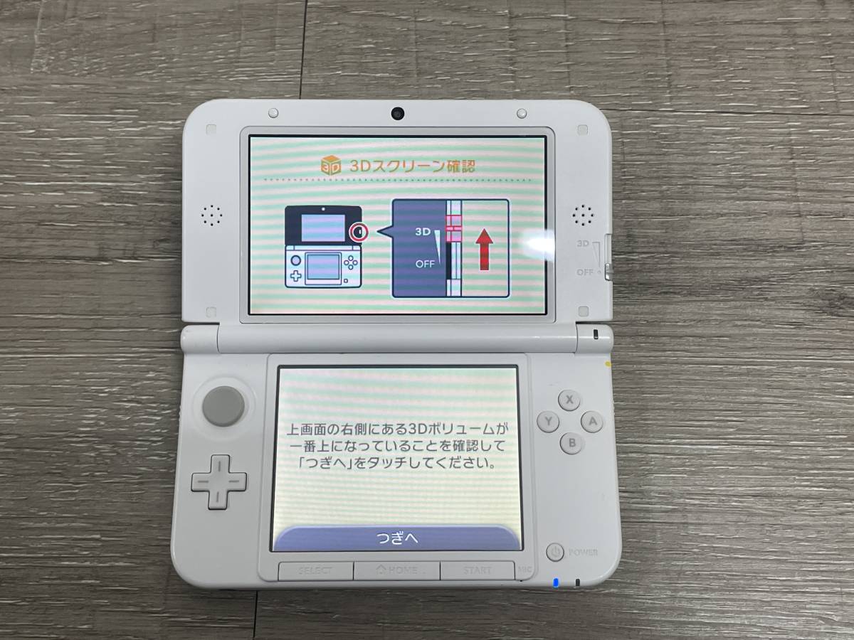 ☆ 3DSLL ☆ ニンテンドー3DS LL ホワイト 動作品 状態良好 本体 