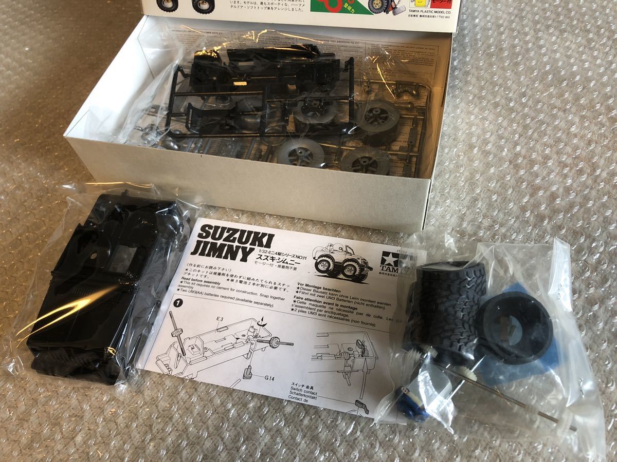 当時物 1円〜 タミヤ ミニ四駆 スズキ・ジムニー 未組立 田宮 TAMIYA 