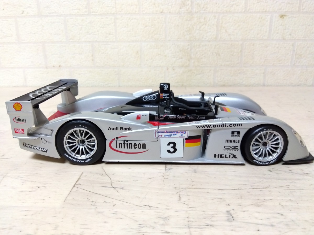 6□Maisto マイスト 1/18 インフィニオン アウディ Infineon Audi R8 