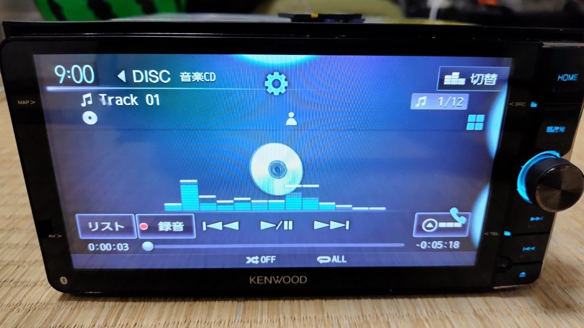 SD64☆KENWOODカーナビ☆MDV-Z702W☆地図データ2014年 カーナビ