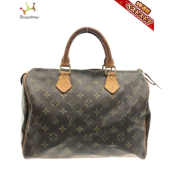 ルイヴィトン LOUIS VUITTON ハンドバッグ M41526 スピーディ30 モノグラム・キャンバス TH0060 バッグ モノグラム