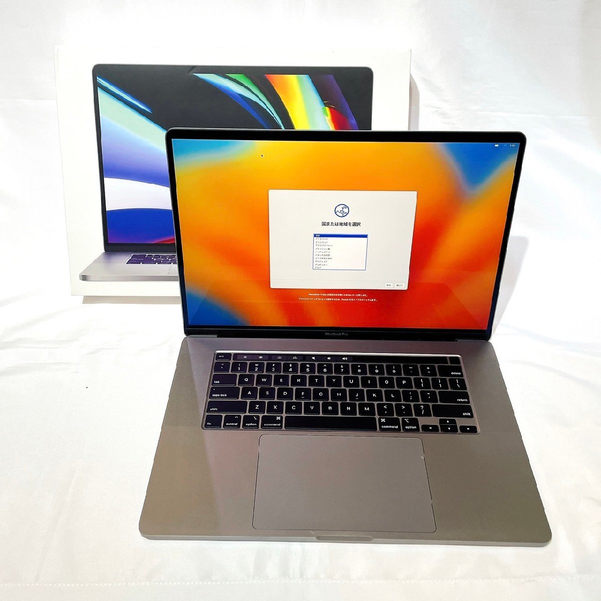 良品】充放電回数：4回 MacBook Pro 16 M1 バッテリー100% 良品】充